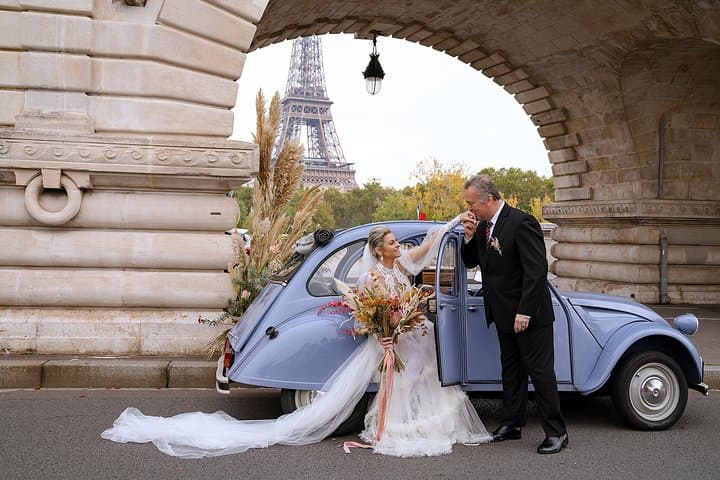 The renewal of wedding vows in Paris!
