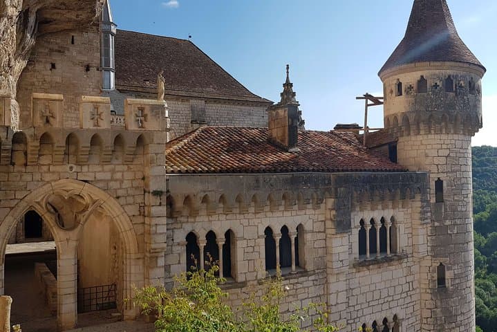The bishops' palace in Rocamadour