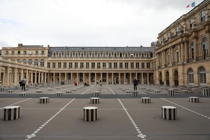 Buren columns in the courtyard of Palais Royal