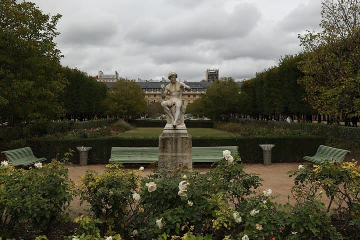 The garden of Palais Royal