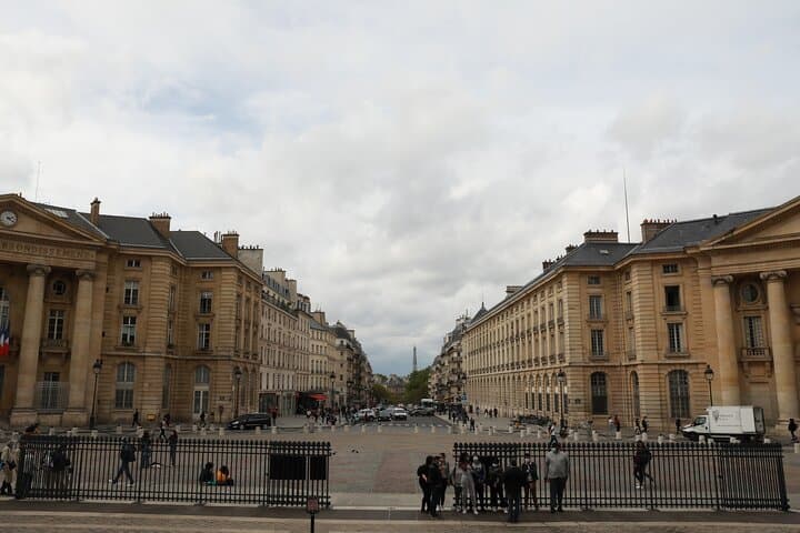 View from the Pantheon towards the Luxembourg garden