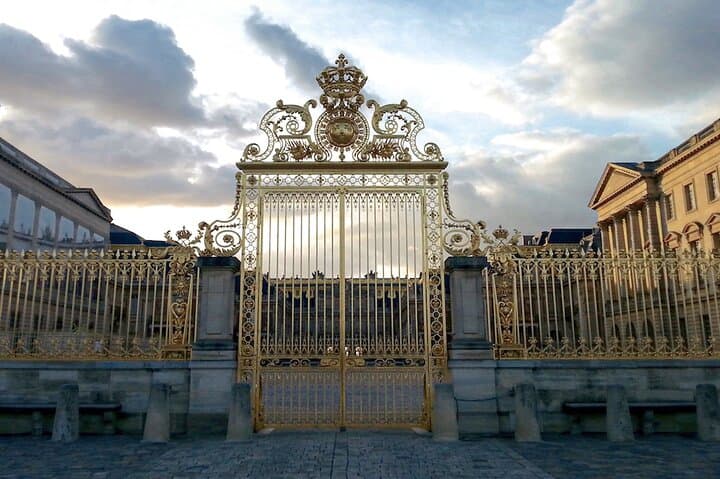Golden gates at the Palace