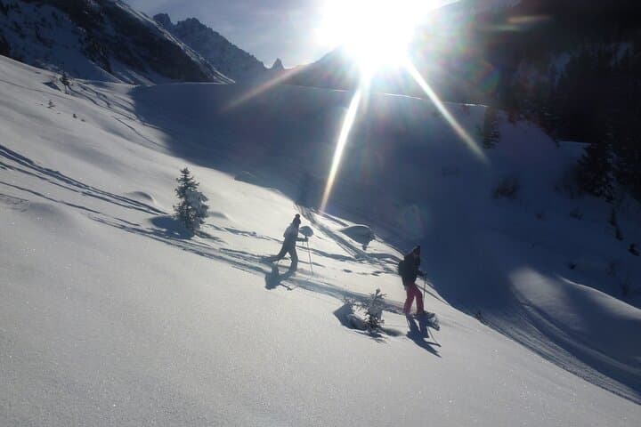 Private Snowshoe Hike in Courchevel