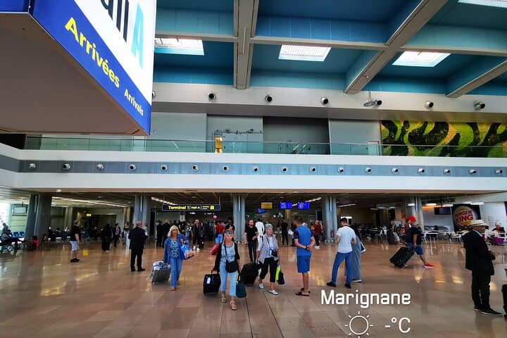 Transfer from Cruise terminal of Marseille to Marseille airport