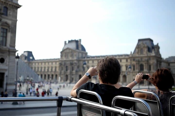 Paris Tootbus Hop-On Hop-Off Bus Tour (Optional Cruise)