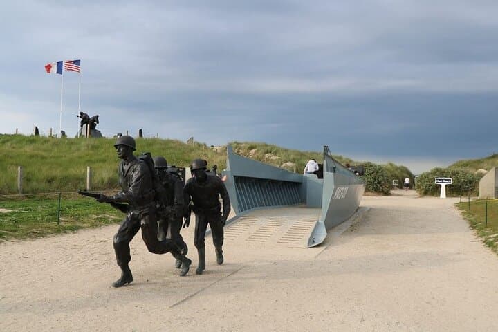 Private tour of the D-Day landing beaches from Paris