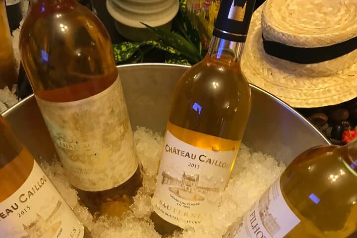 Tastings of the greatest Sauternes vintages