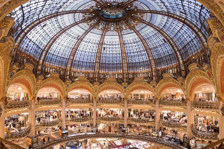 Guided Tour of Galeries Lafayette Paris Haussmann