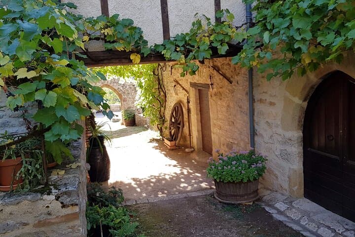 Loubressac medieval gate
