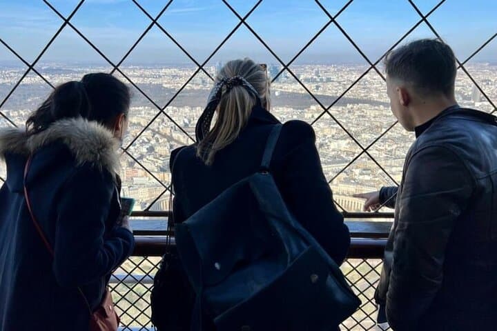 Paris Top Tier Eiffel Tower Semi-Private Guided Tour Max 6 People