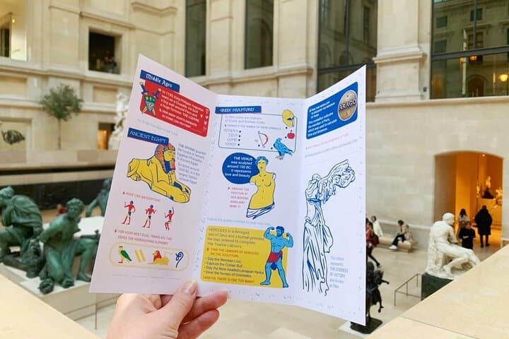 Paris Kids Louvre Treasure Hunt Private Tour