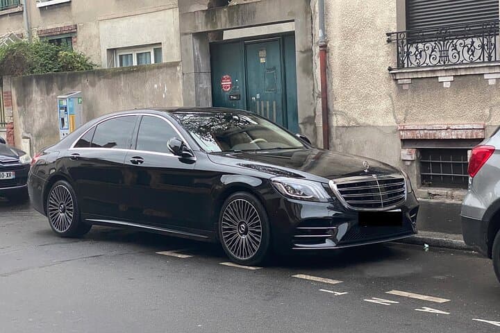 Transfer from CDG/ORLY/LBG Airport to Paris (S-Class 2pax)