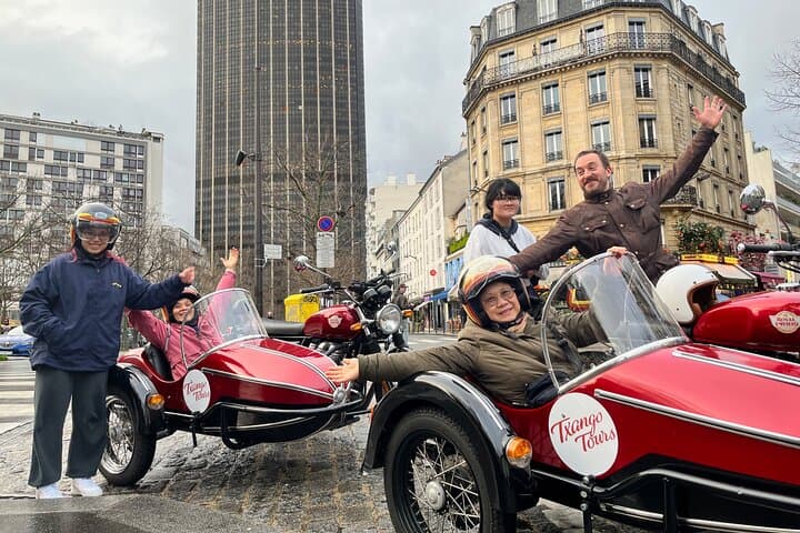 Private Sidecar Tour of the Hidden Gems of Paris