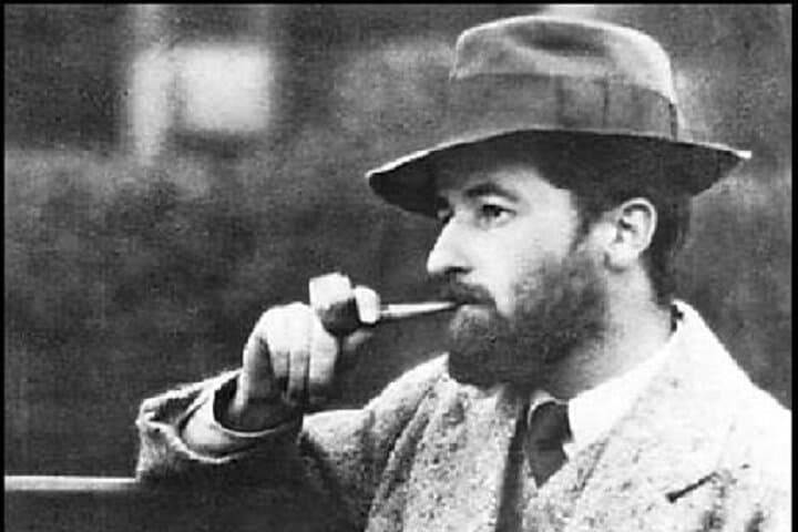 William Faulkner in the Luxembourg Gardens, 1925
