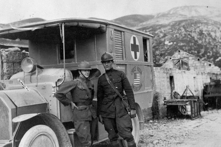 Hemingway in Italy during WW1