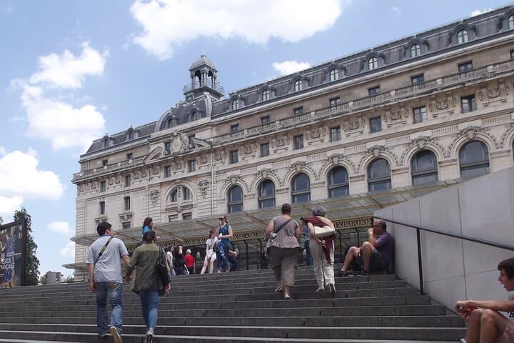 Staircase to the museum