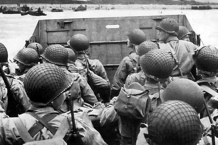 1st ID on Omaha Beach