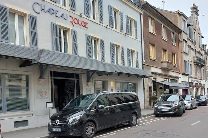 Private transfer from Dijon or Beaune to CDG Airport or Paris
