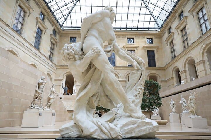 Man and lion