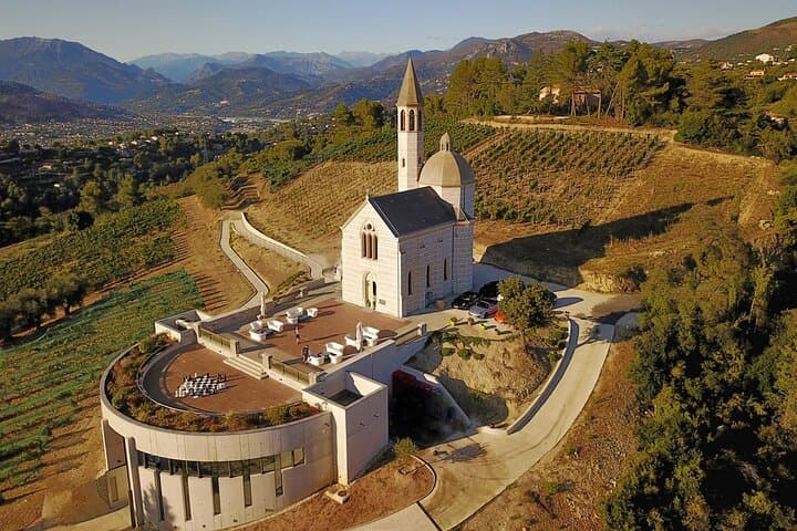 Capital city of the French Riviera Nice and the wine tour