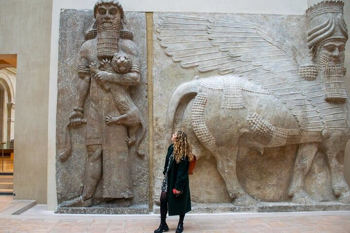 Assyrian Art in the Richelieu wing of the Louvre