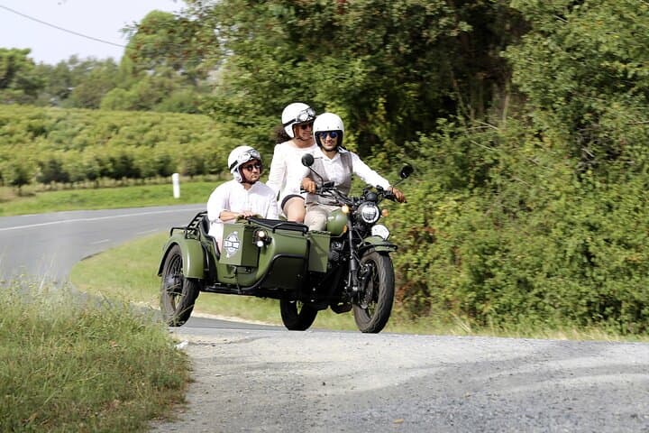 The Médoc in a sidecar, magic!