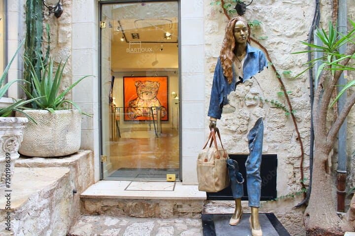 for lovers of contemporary arts St Paul village of arts since 1930 on the French Riviera