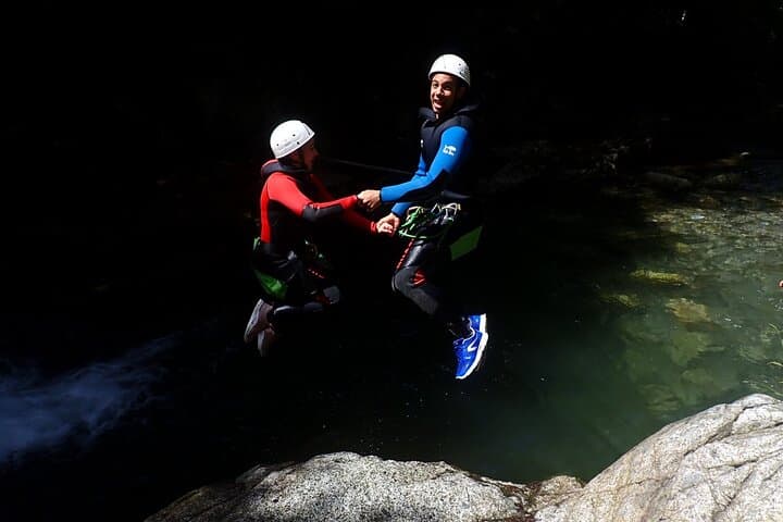 Discovery canyon in the Ossau valley in Gabas (64440)