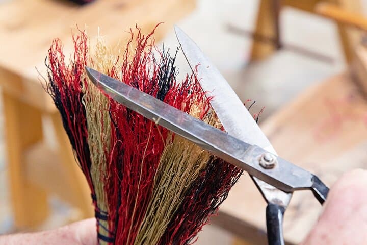 Traditional Workshop for Fireplace Sweeper Making