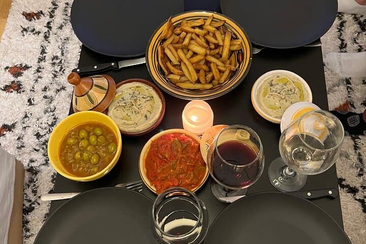 Authentic Moroccan Dinner & Cooking Workshop in Paris