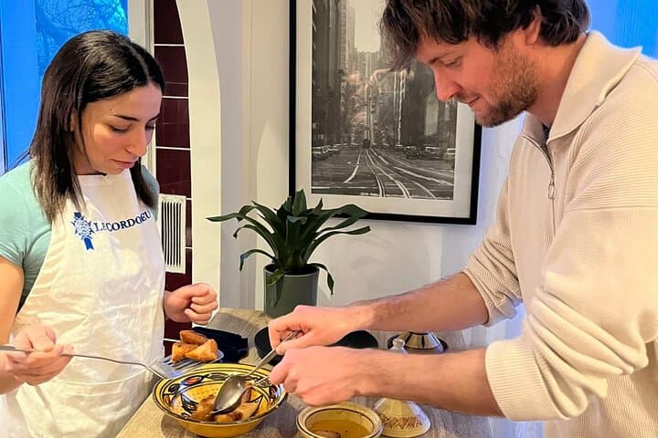 Authentic Moroccan Dinner & Cooking Workshop in Paris