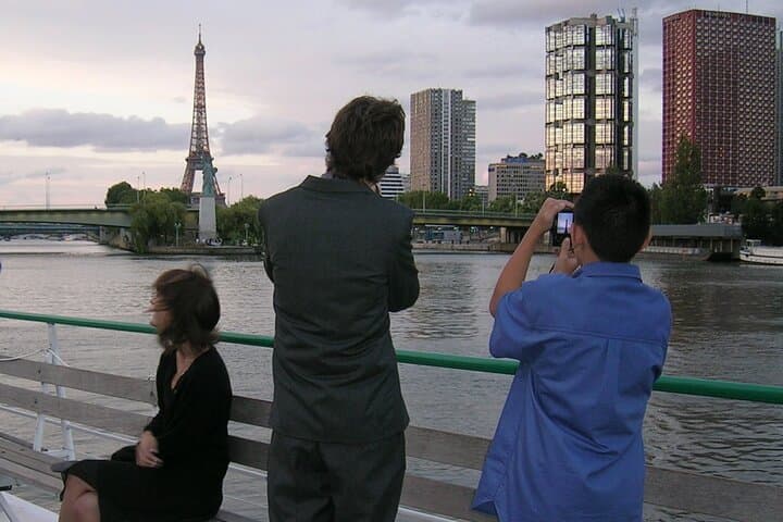 1.5-hour cruise on the Seine departing at 6:30 PM