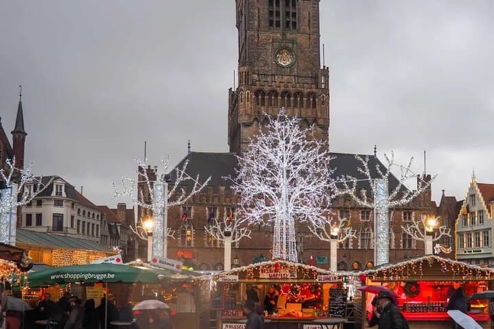 Paris to Bruges Winter Wonderland Day Trip