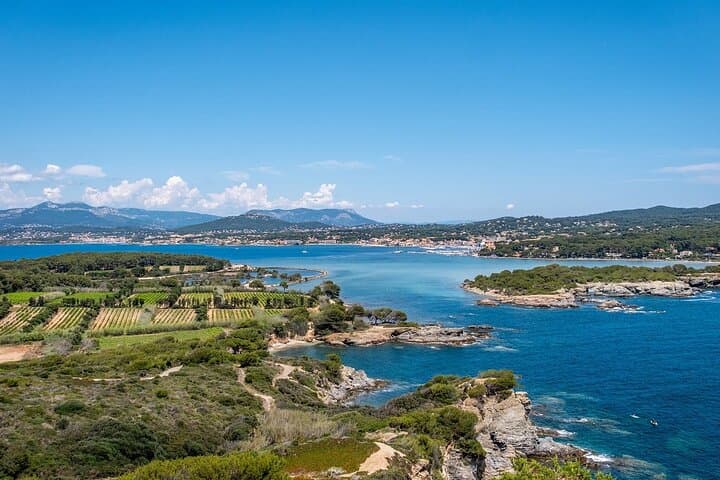 Boat to paradisiac island & electric bike tour from Sanary port