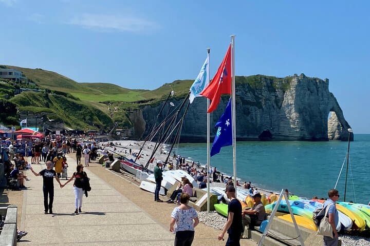 Normandy Honfleur, Etretat Cliffs Live Guided Private Trip