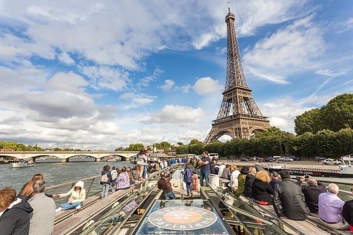 Paris Seine River Sightseeing Cruise Tour