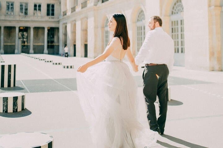 Amazing Colonne de Buren Photoshoot