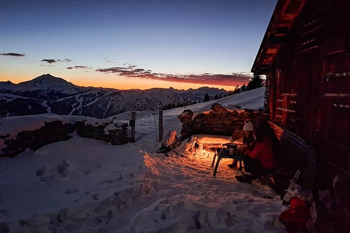 Private Chamonix Snowshoeing Experience Under the Stars tour