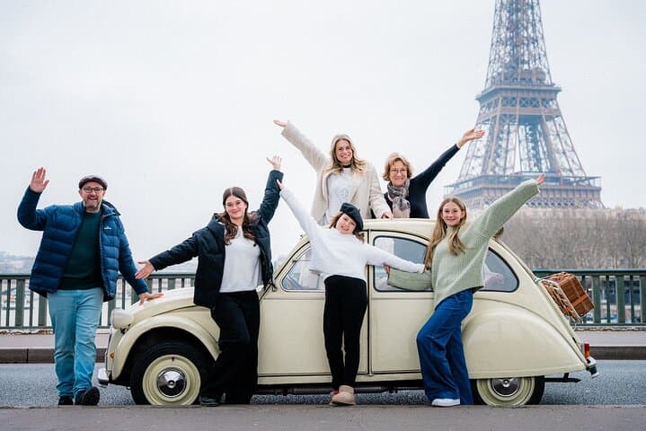 Classic Tour of Paris in 2CV CITROEN