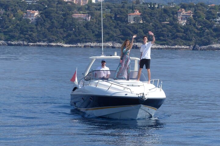 French Riviera Boat Cruise and Speedboat 34ft from Monaco or Nice