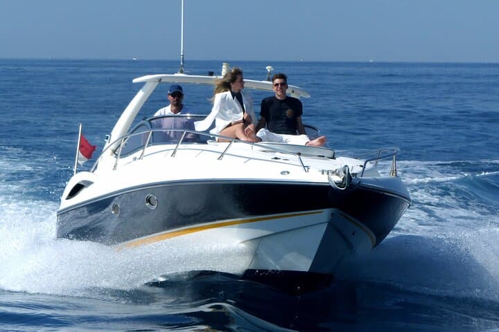 French Riviera Boat Cruise and Speedboat 34ft from Monaco or Nice