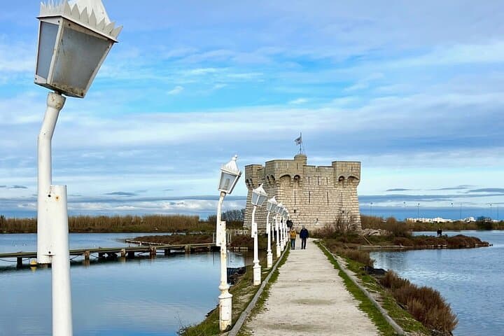 Montpellier Walking Tour by the Sea by Electric Bike