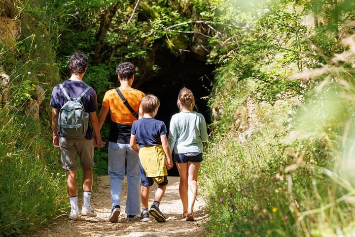 The entrance to the Caves