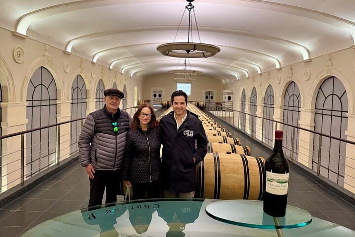 Enjoy a private cellar visit and guided wine tasting