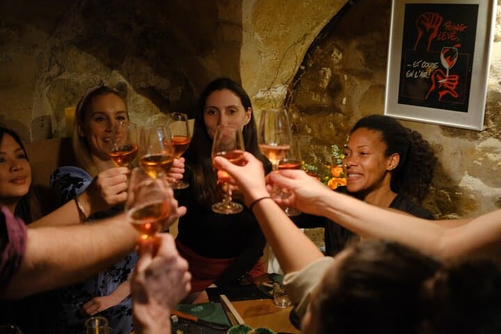 Louvre District Paris Underground Wine And Cheese Pairing Party