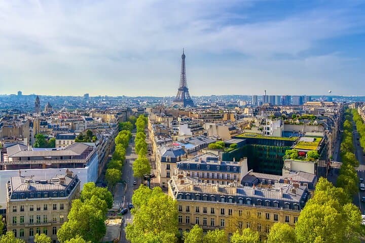 Arc de Triomphe Entry Tickets with Rooftop Access