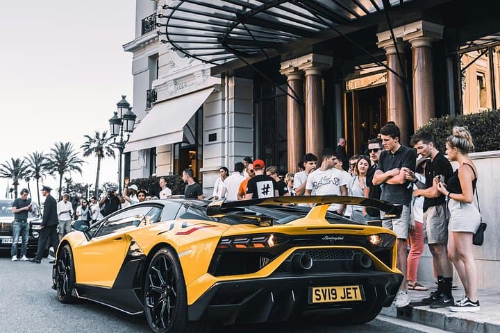 Hotel de Paris , Monte Carlo and supercars