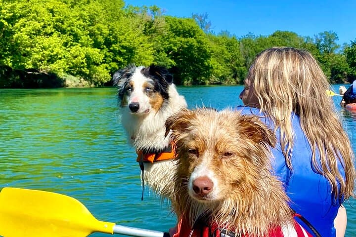 Guided kayak and paddle tour on the Herault
