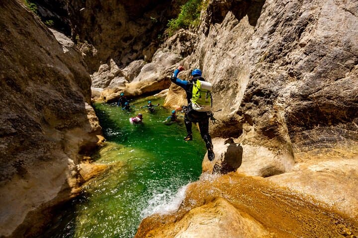 Jump into stunning blue pools