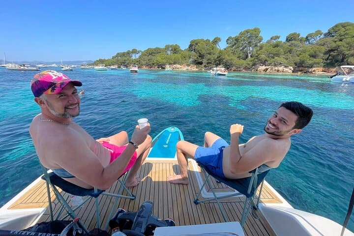 Private boat trip the islands of canes mandelieu